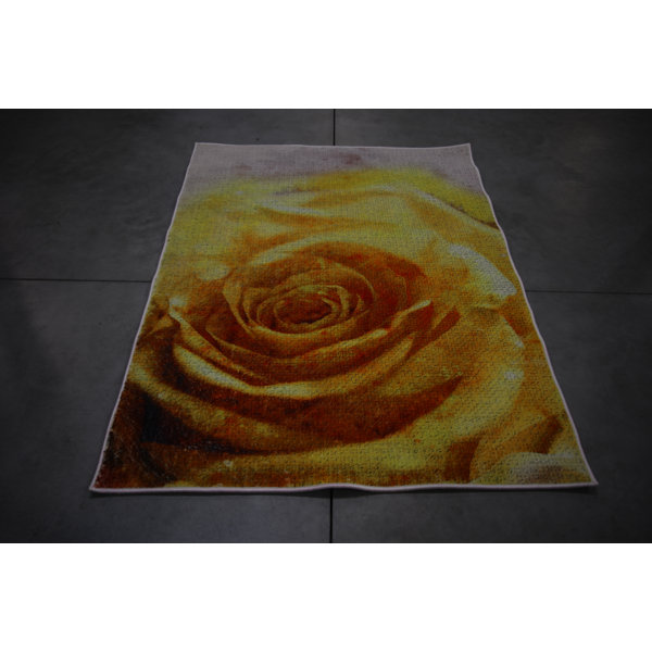 Isabelline OneofaKind Hitchin HandKnotted Rectangle 4' X 6